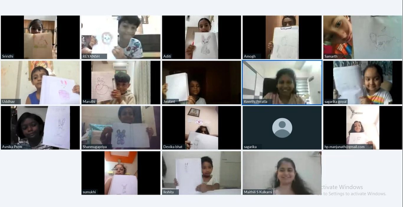 Improving EQ levels through Panchatantra stories activity based sessions